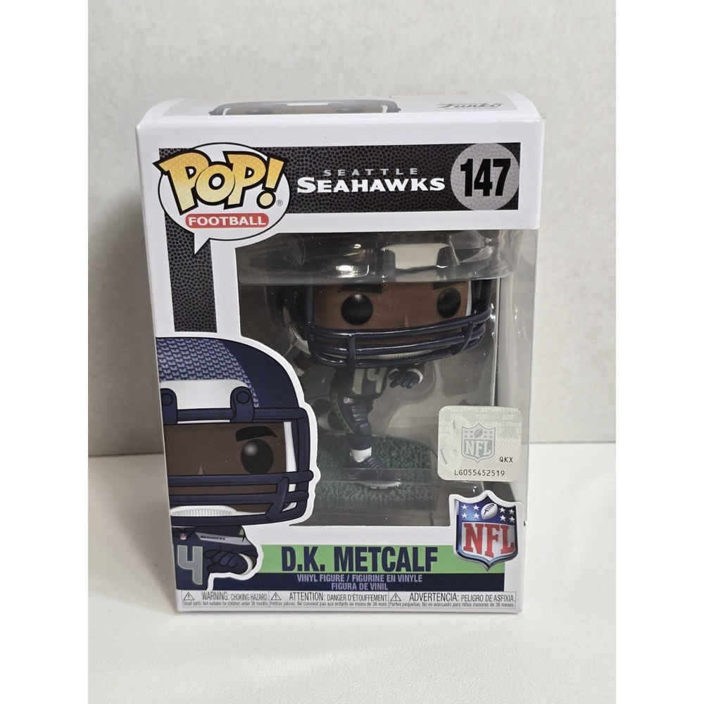Funko Pop #147 DK Metcalf Seattle Seahawks NFL NEW